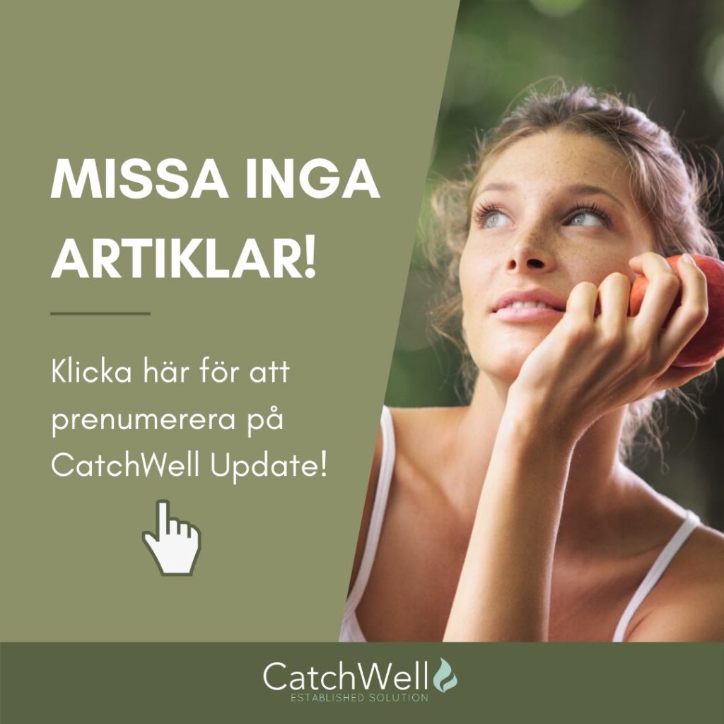 Missa inga artiklar - klicka här för att prenumerera på CatchWell Update