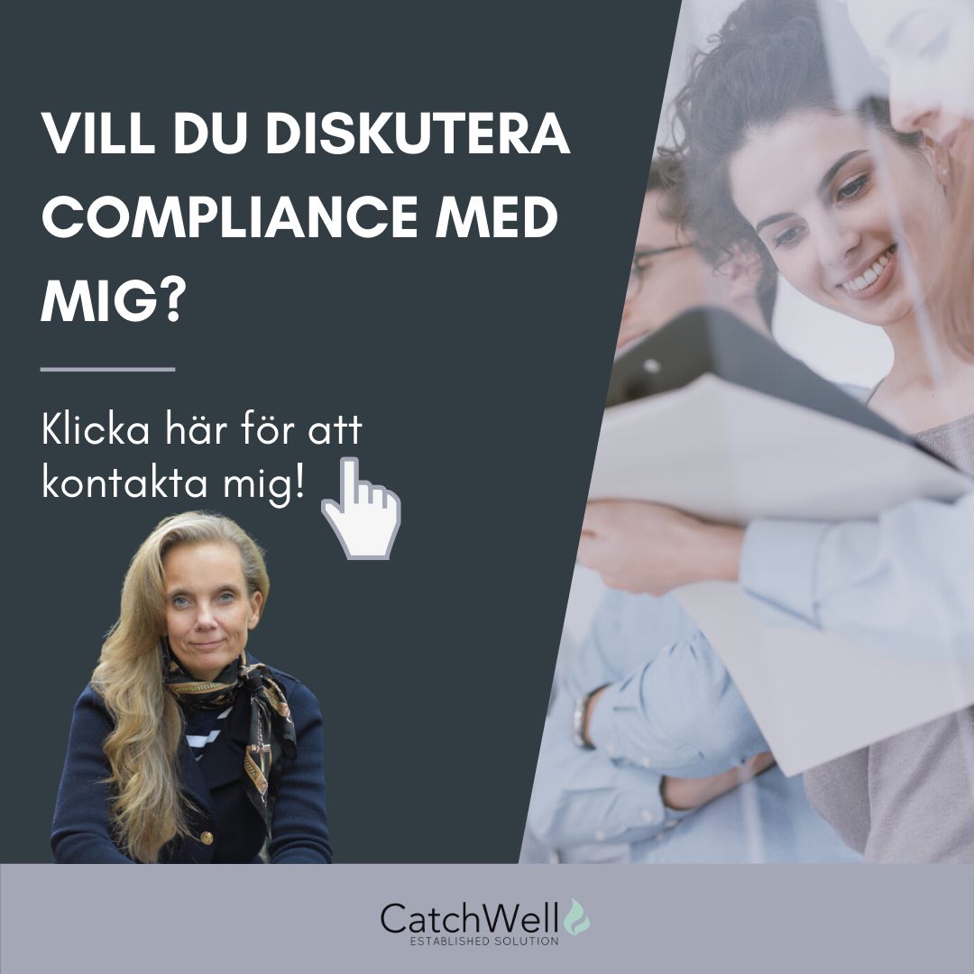 Vill du diskutera compliance med mig Klicka här för att kontakta mig