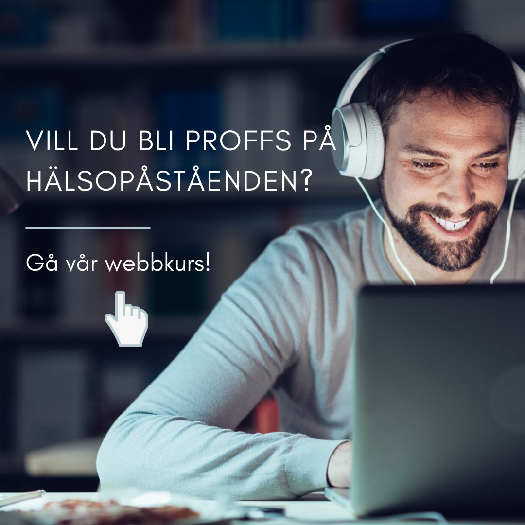 Vill du bli proffs på hälsopåståenden? Gå vår webbkurs