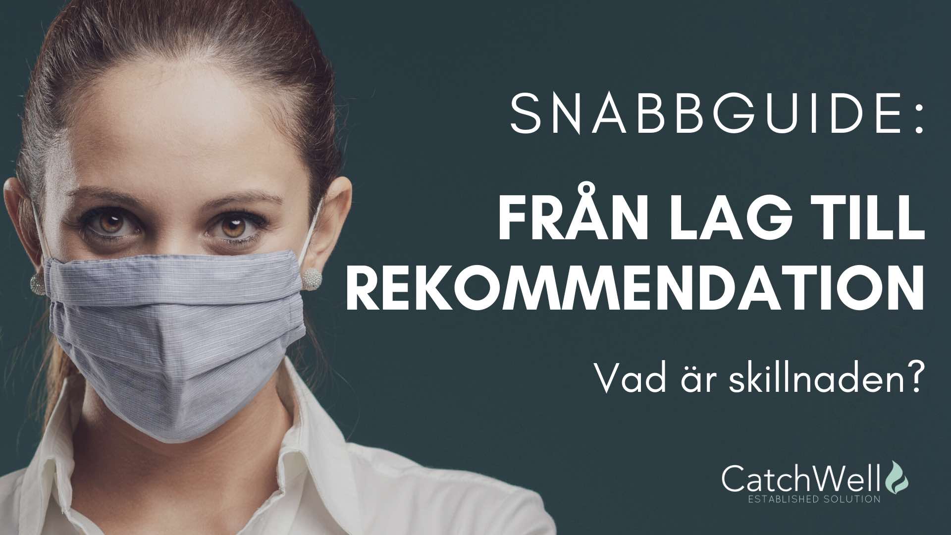 Snabbguide- Från lag till rekommendation -- Vad är skillnaden?