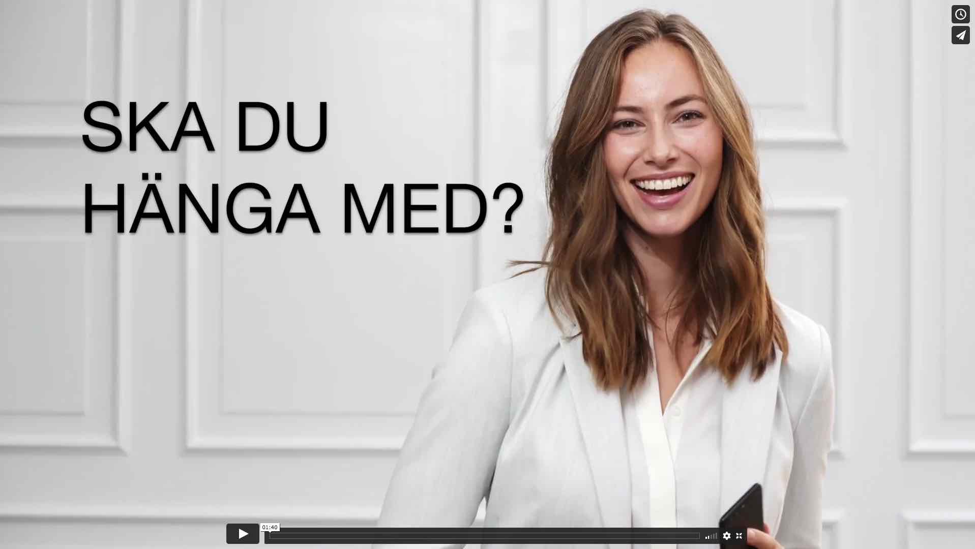 Ska du hänga med?