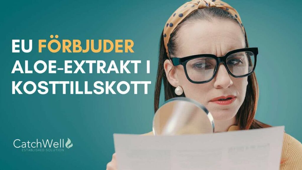 EU förbjuder aloe-extrakt i kosttillskott