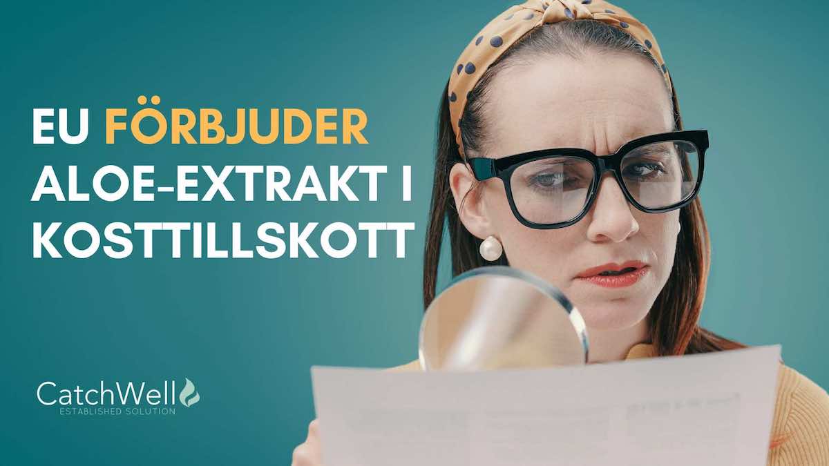 EU förbjuder aloe-extrakt i kosttillskott