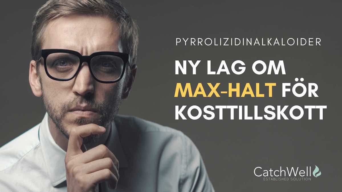 Ny lag om max-halt för kosttillskott