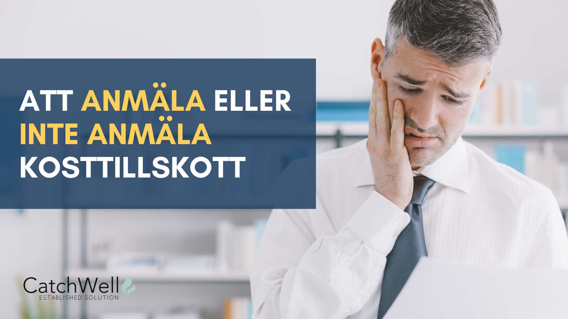 Att anmäla eller inte anmäla kosttillskott 4