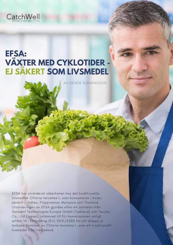Artikel EFSA: Växter med cyklotider ej säkert som livsmedel