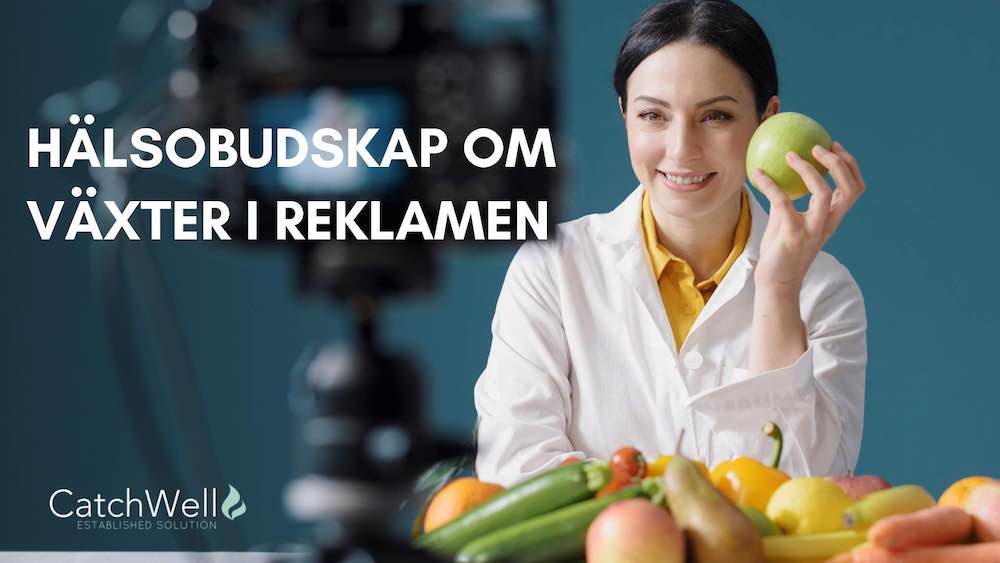 Hälsobudskap om växter i reklamen