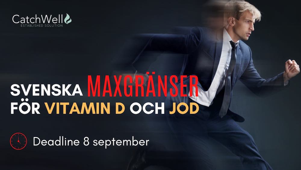 maxgränser för vitamin D och jod