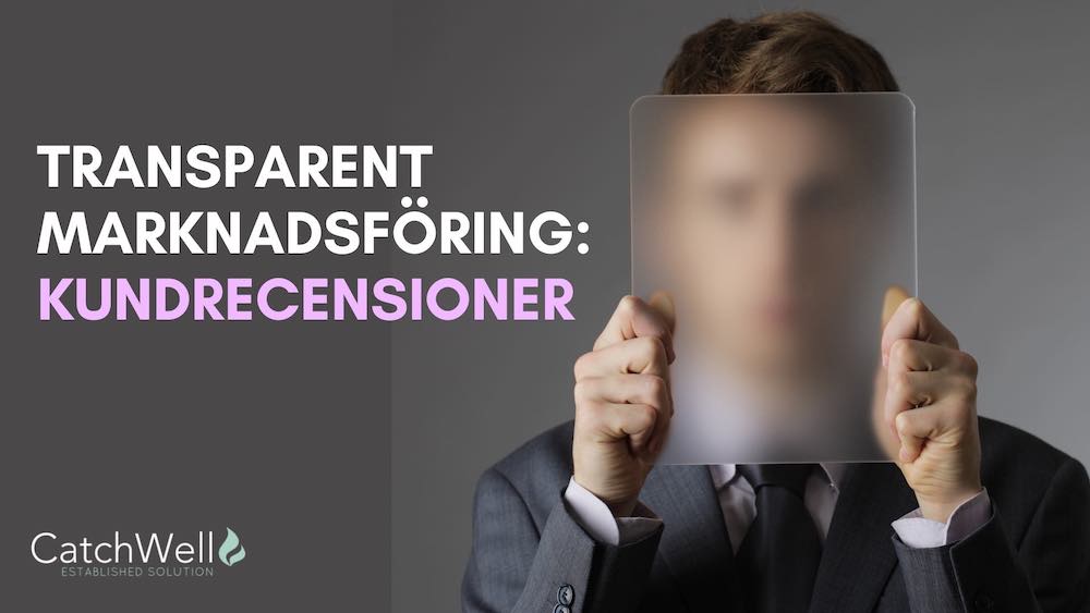 Transparent marknadsföring- Kundrecensioner