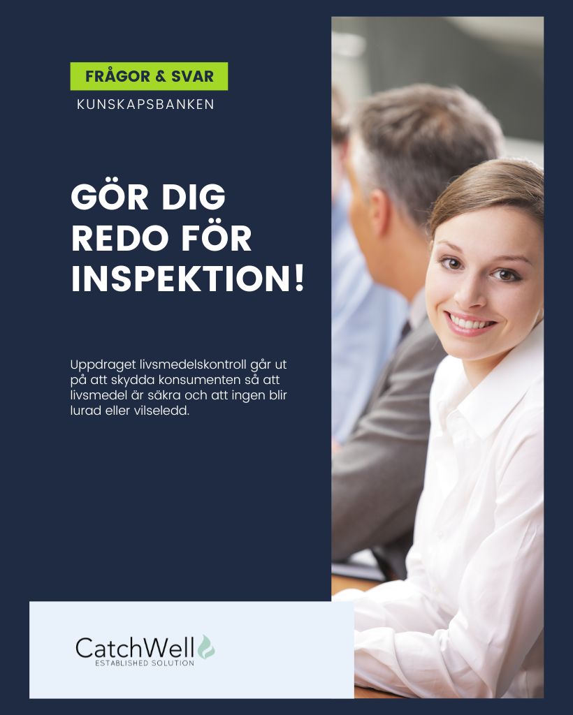 gör dig redo för inspektion