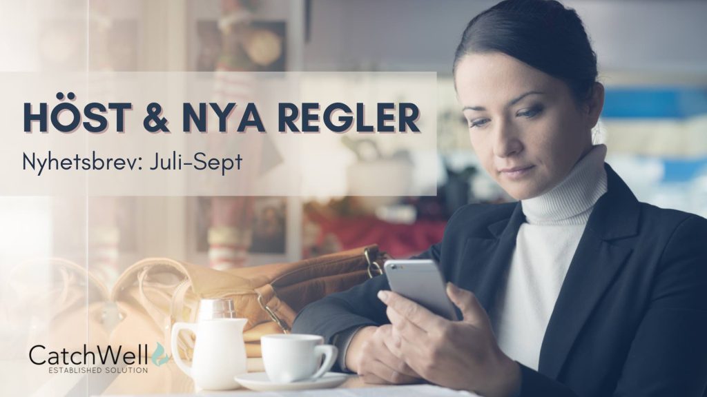 Höst & Nya regler - Nyhetsbrev