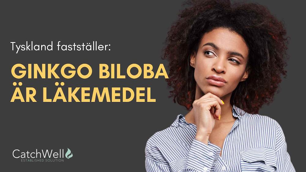 Tyskland- Ginkgo biloba är läkemedel mindre