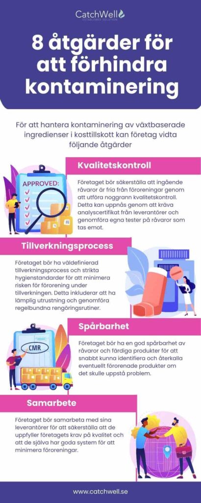 8 Åtgärder för att förhindra kontaminering - 1