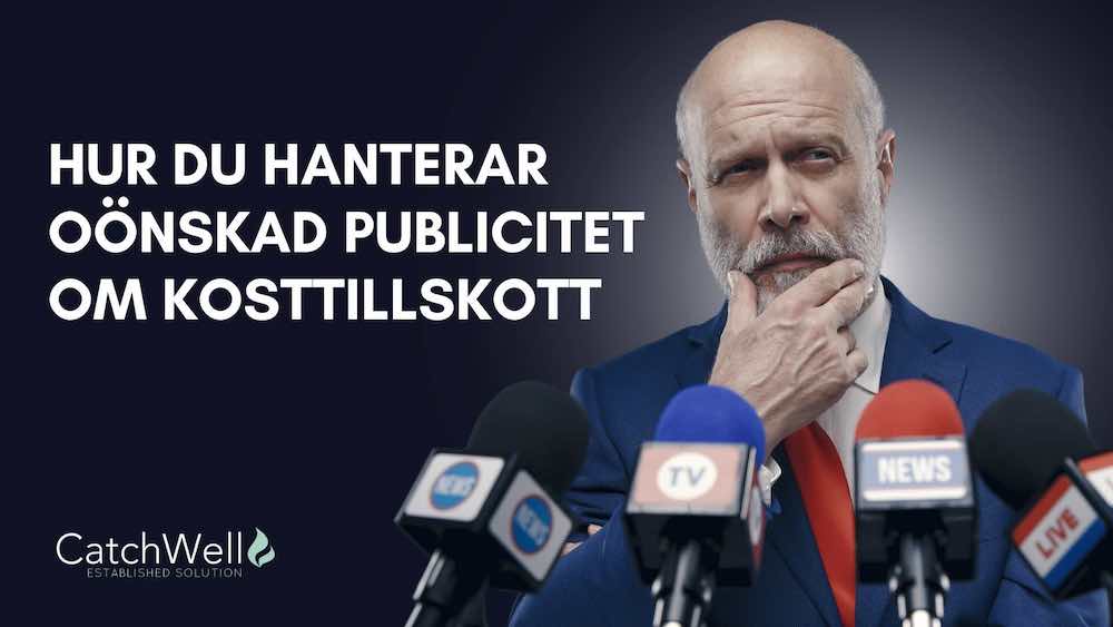 Hur du hanterar oönskad publicitet om kosttillskott