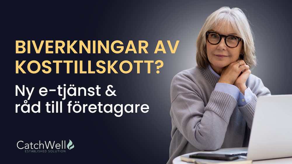 Biverkningar av kosttillskott? Ny e-tjänst & råd till företagare